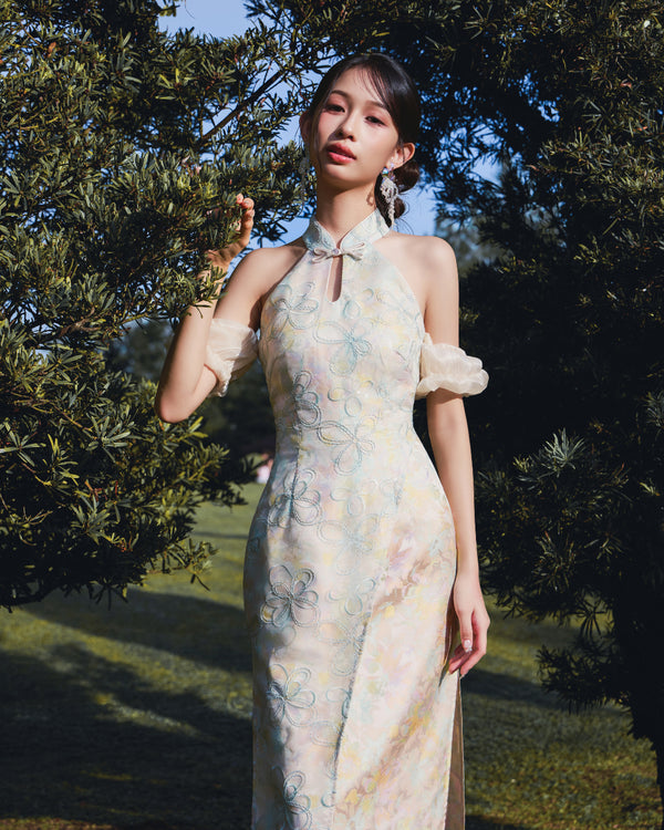 Ethereal Whisper Midi Dress