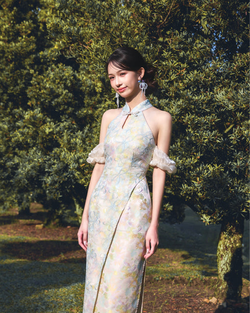 Ethereal Whisper Midi Dress