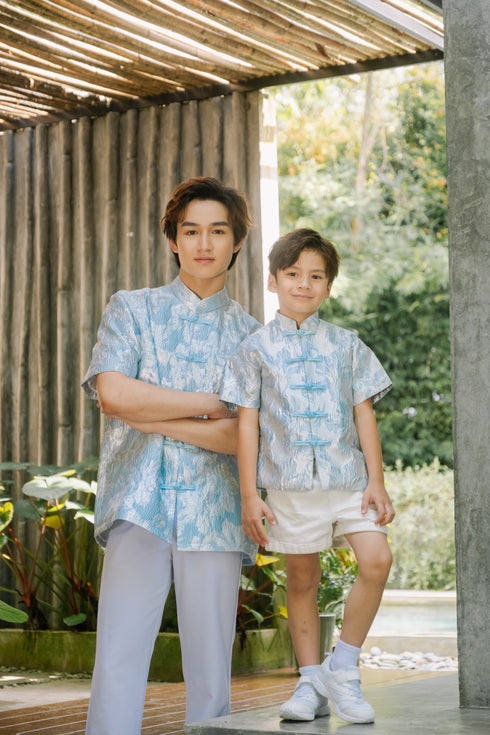 Mandarin Elegance Signature Brocade - Boys