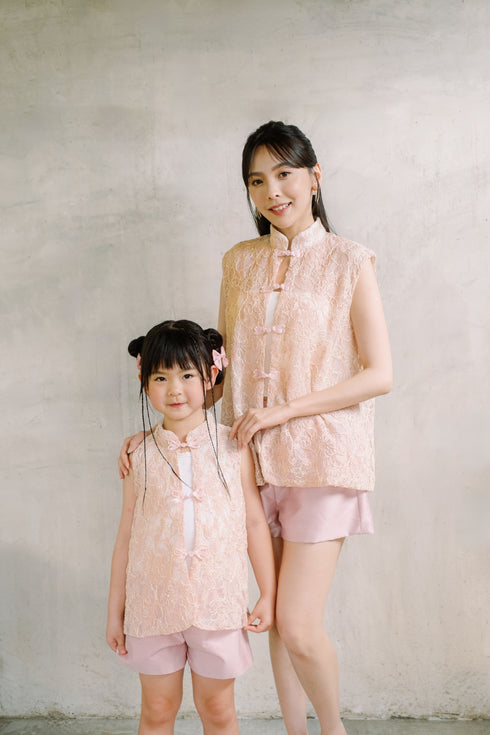 Luna Garden Three-Piece Set (Blush) - Girls (Pre-Order)