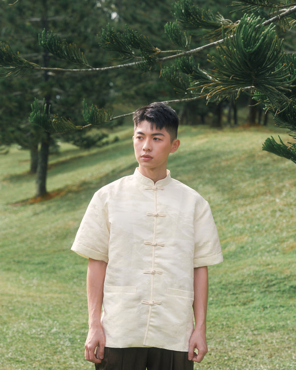 KTYY x MQ Serene Bamboo Shirt - Off White