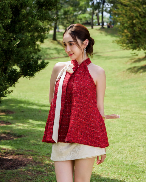 Ruby Reverie Tweed Set